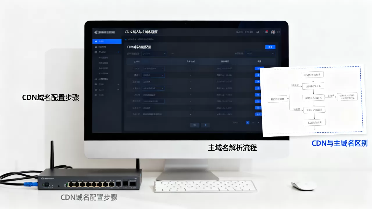 CDN域名和主域名怎么配置?区别是什么? CDN域名和主域名怎么配置?区别是什么?
