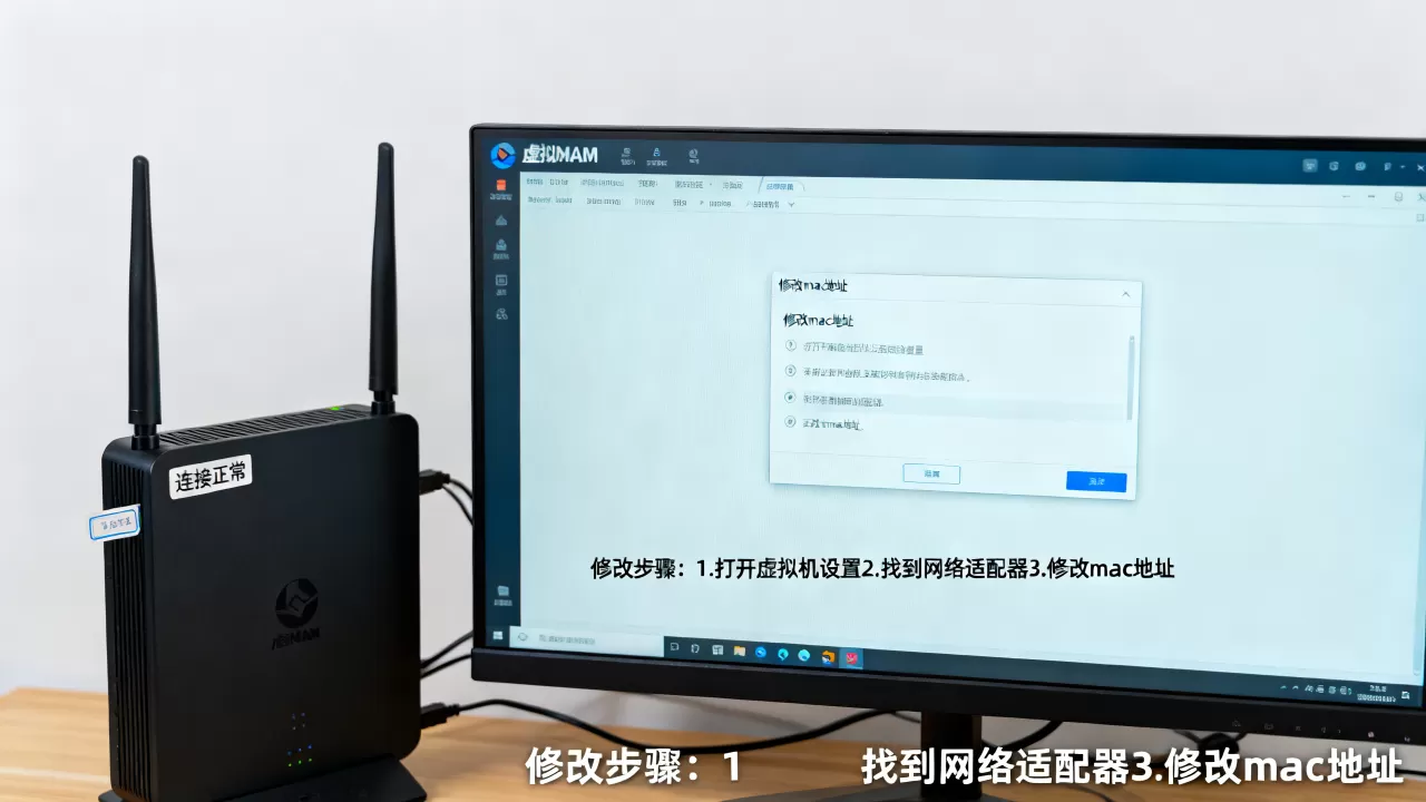 虚拟机wifi mac地址怎么修改才能正常上网? 虚拟机wifi mac地址怎么修改才能正常上网?