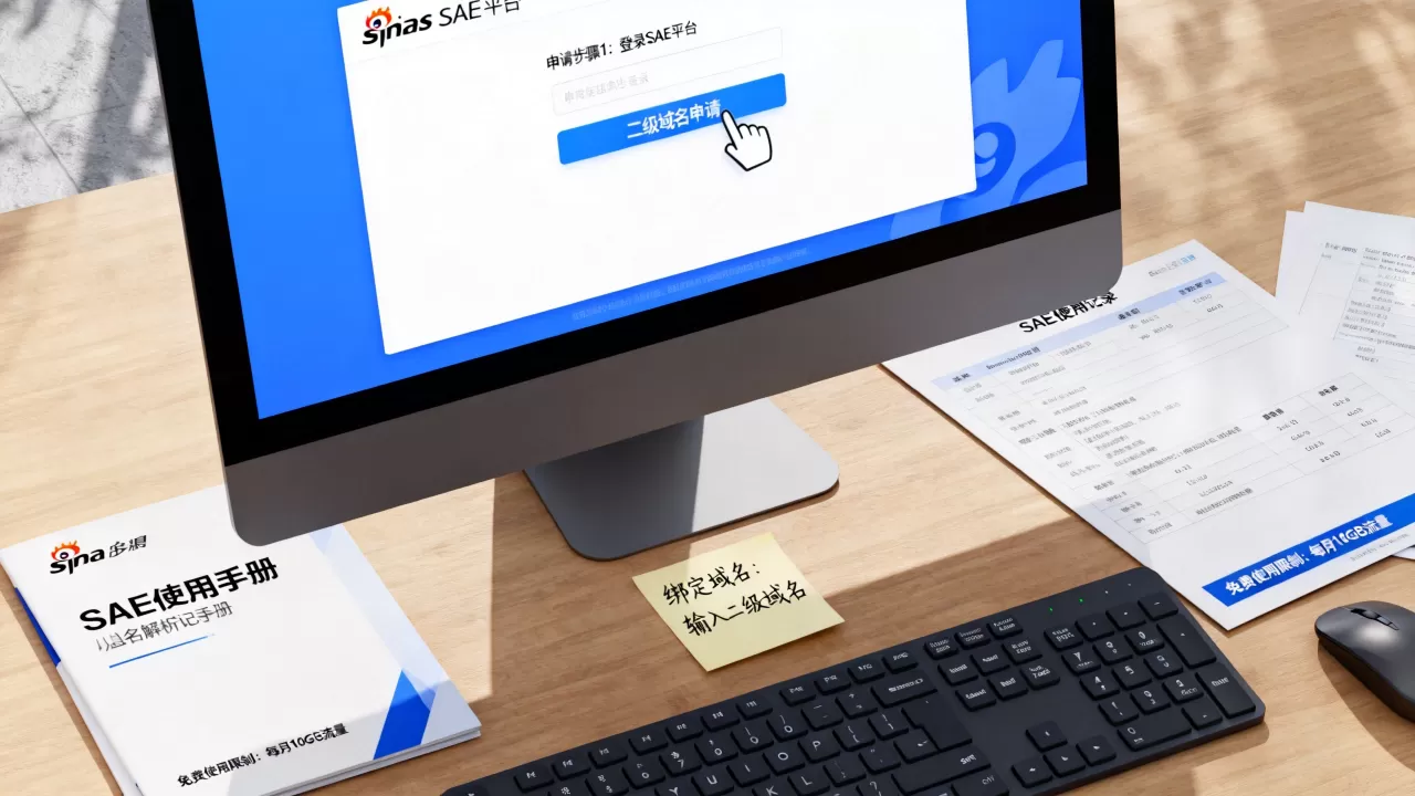 新浪SAE二级域名怎么申请绑定,免费使用限制有哪些? 新浪SAE二级域名怎么申请绑定,免费使用限制有哪些?