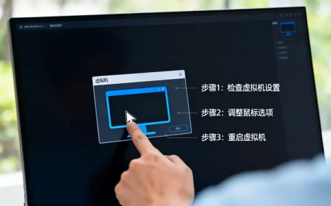 虚拟机鼠标卡住怎么解决,跳出失灵快速修复方法