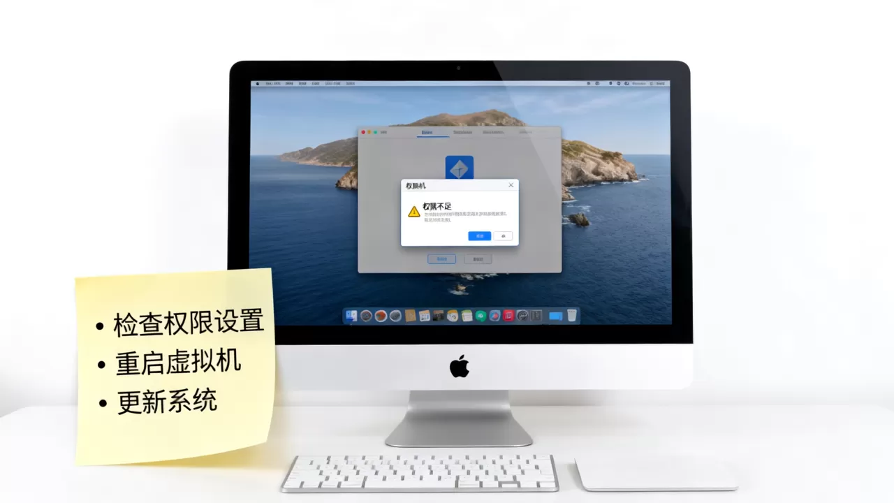 Mac虚拟机权限不足什么原因,怎么彻底解决? Mac虚拟机权限不足什么原因,怎么彻底解决?