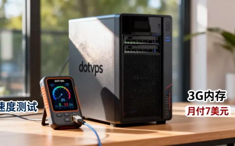 dotvps 3g内存月付7美元怎么样？，速度快吗