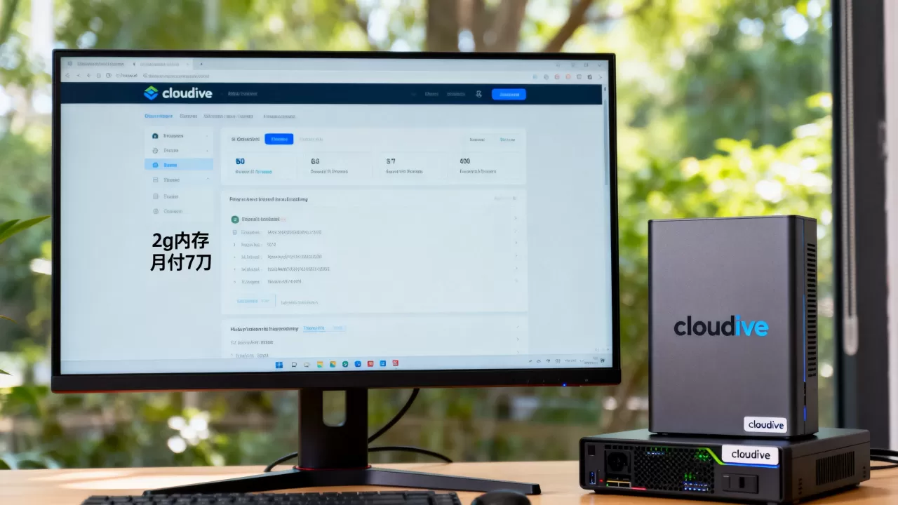 cloudive 2g内存月付7刀简单测评怎么样,值得买吗? cloudive 2g内存月付7刀简单测评怎么样,值得买吗?