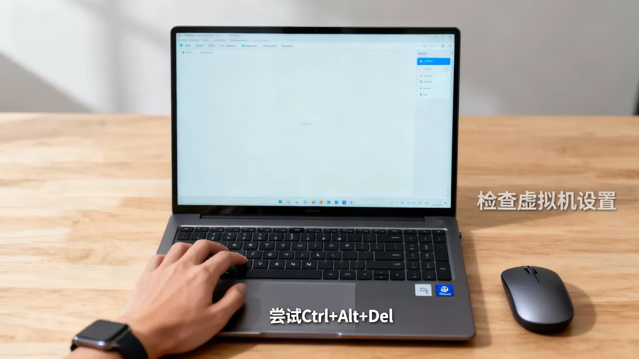 虚拟机全屏后无法退出?,快捷键失灵怎么退出 虚拟机全屏后无法退出?,快捷键失灵怎么退出