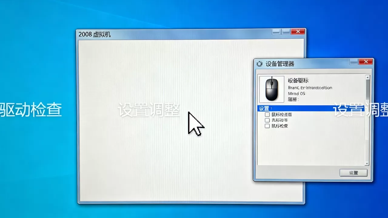 2008虚拟机鼠标无法使用怎么办?驱动问题还是设置错误? 2008虚拟机鼠标无法使用怎么办?驱动问题还是设置错误?