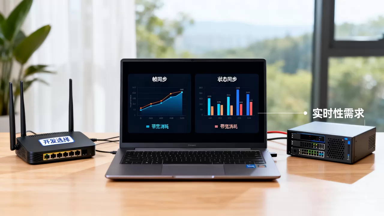 帧同步与状态同步带宽消耗差别有多大,开发中怎么选? 帧同步与状态同步带宽消耗差别有多大,开发中怎么选?