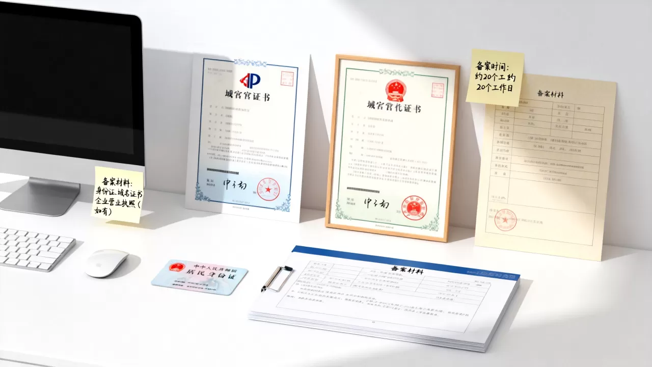购买域名后备案要多久?,需要准备哪些材料? 购买域名后备案要多久?,需要准备哪些材料?
