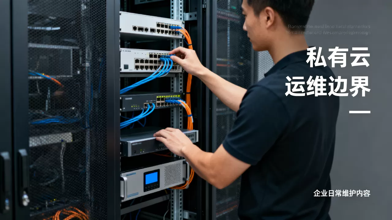 私有云运维边界在何处,企业自己要负责哪些日常维护? 私有云运维边界在何处,企业自己要负责哪些日常维护?