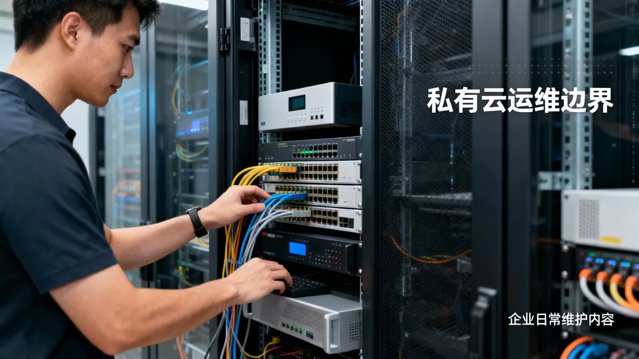 私有云运维边界在何处,企业自己要负责哪些日常维护? 私有云运维边界在何处,企业自己要负责哪些日常维护?