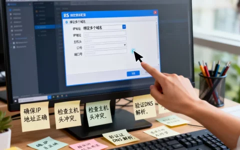 IIS绑定多个域名时如何正确配置，有哪些注意事项？