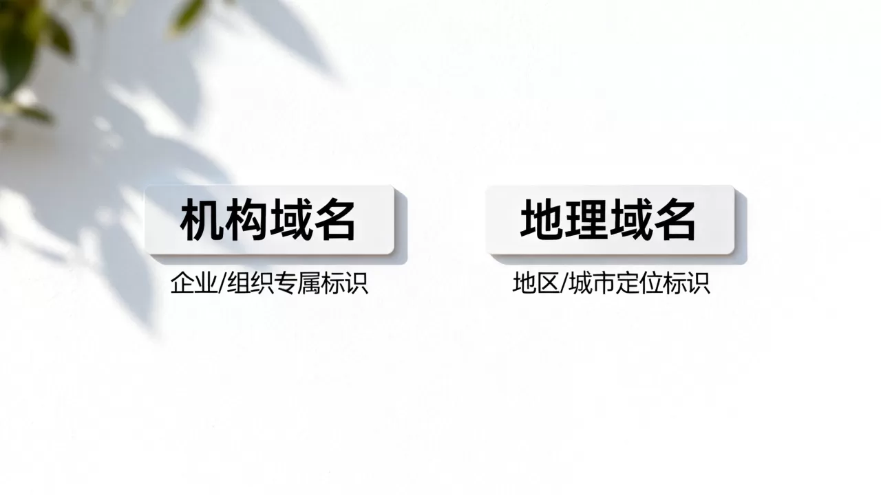 机构域名和地理域名有啥区别,适用场景有哪些? 机构域名和地理域名有啥区别,适用场景有哪些?