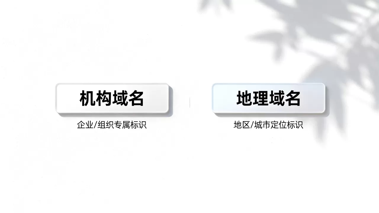 机构域名和地理域名有啥区别,适用场景有哪些? 机构域名和地理域名有啥区别,适用场景有哪些?
