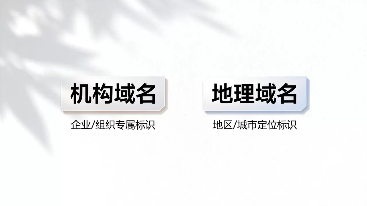 机构域名和地理域名有啥区别,适用场景有哪些? 机构域名和地理域名有啥区别,适用场景有哪些?