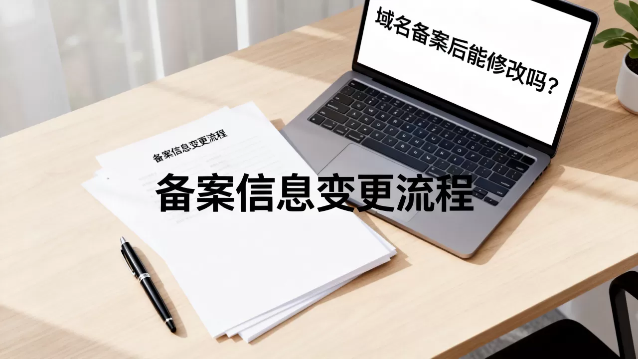 域名备案后能修改吗?备案信息变更流程是怎样的? 域名备案后能修改吗?备案信息变更流程是怎样的?