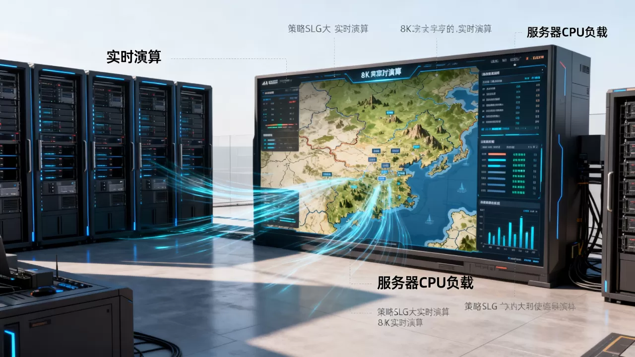 策略SLG大地图实时演算怎样压服务器CPU 策略SLG大地图实时演算怎样压服务器CPU
