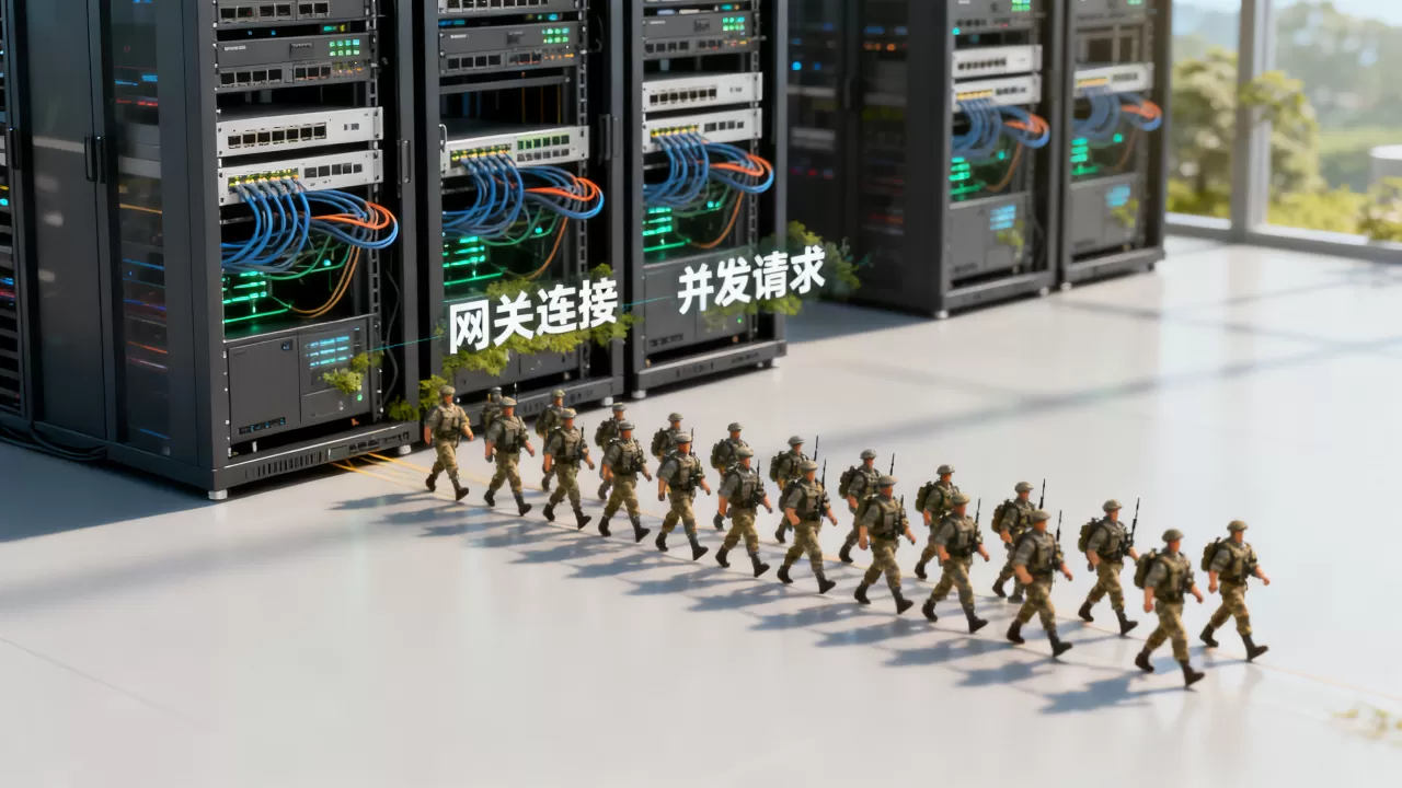 SLG行军队列并发时网关连接承受啥考验 SLG行军队列并发时网关连接承受啥考验