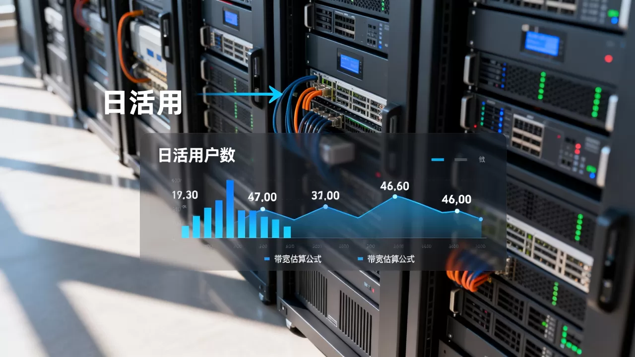 按日活用户数粗略估算服务器带宽的方法 按日活用户数粗略估算服务器带宽的方法