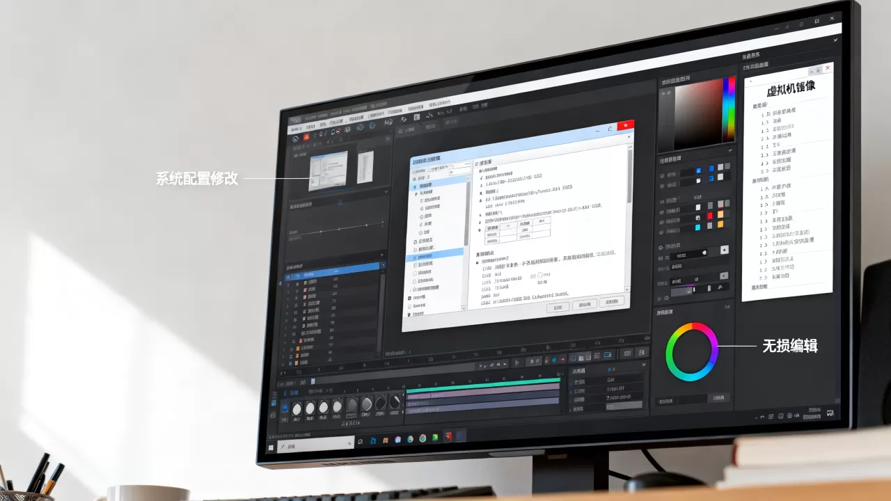 虚拟机镜像编辑时如何无损修改系统配置? 虚拟机镜像编辑时如何无损修改系统配置?