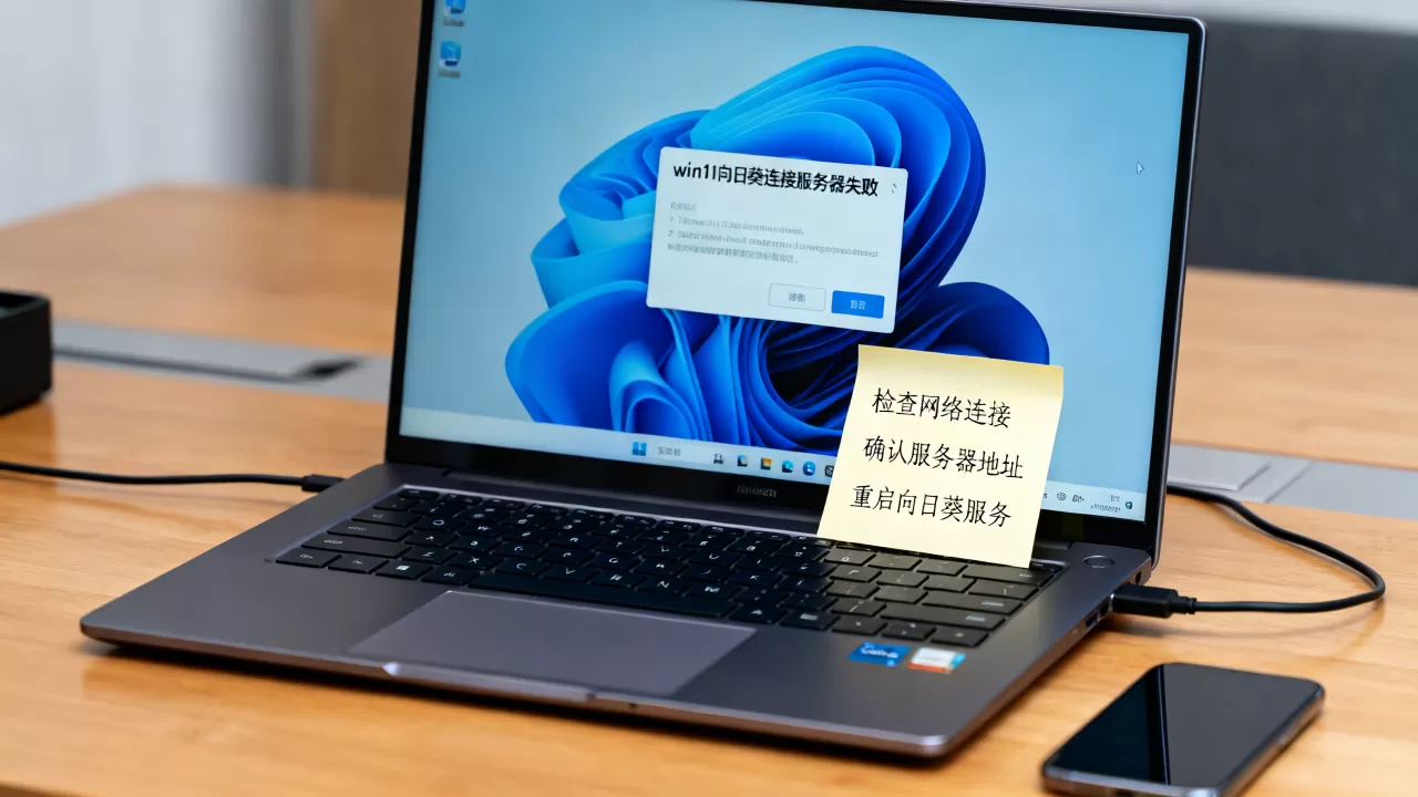 win11向日葵连接服务器失败怎么办,远程连接失败什么原因 win11向日葵连接服务器失败怎么办,远程连接失败什么原因