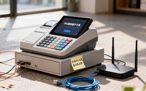 收银机DNS服务器不可用怎么办，网络连接失败如何恢复？