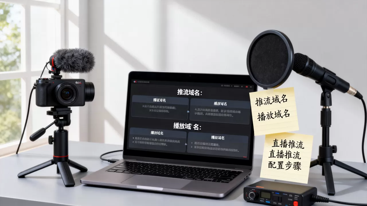 推流域名和播放域名有何区别,直播推流怎么配置? 推流域名和播放域名有何区别,直播推流怎么配置?