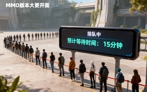 大型MMO版本大更开服排队拥堵的缓解