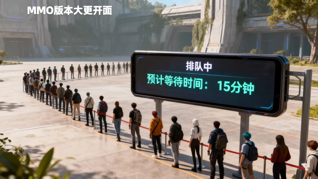 大型MMO版本大更开服排队拥堵的缓解 大型MMO版本大更开服排队拥堵的缓解