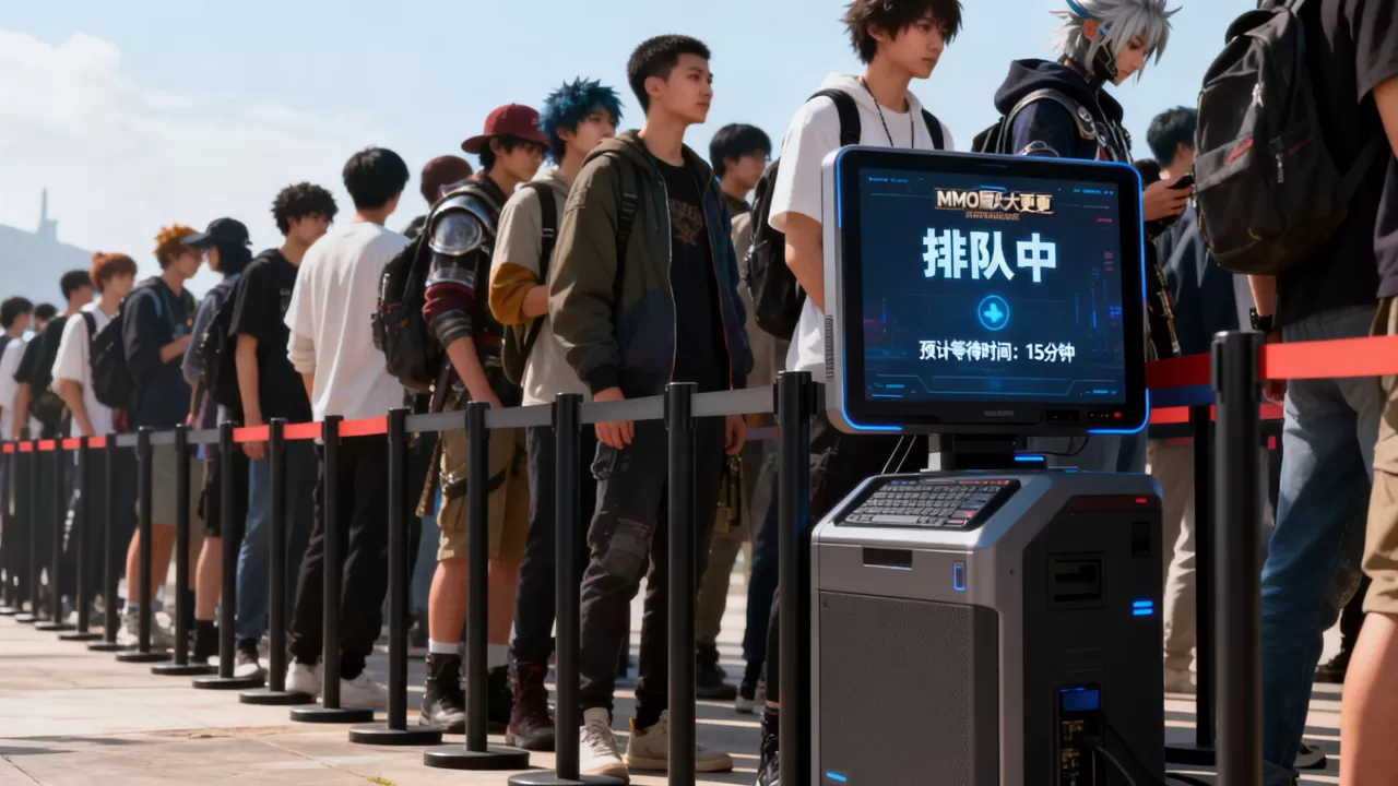 大型MMO版本大更开服排队拥堵的缓解 大型MMO版本大更开服排队拥堵的缓解