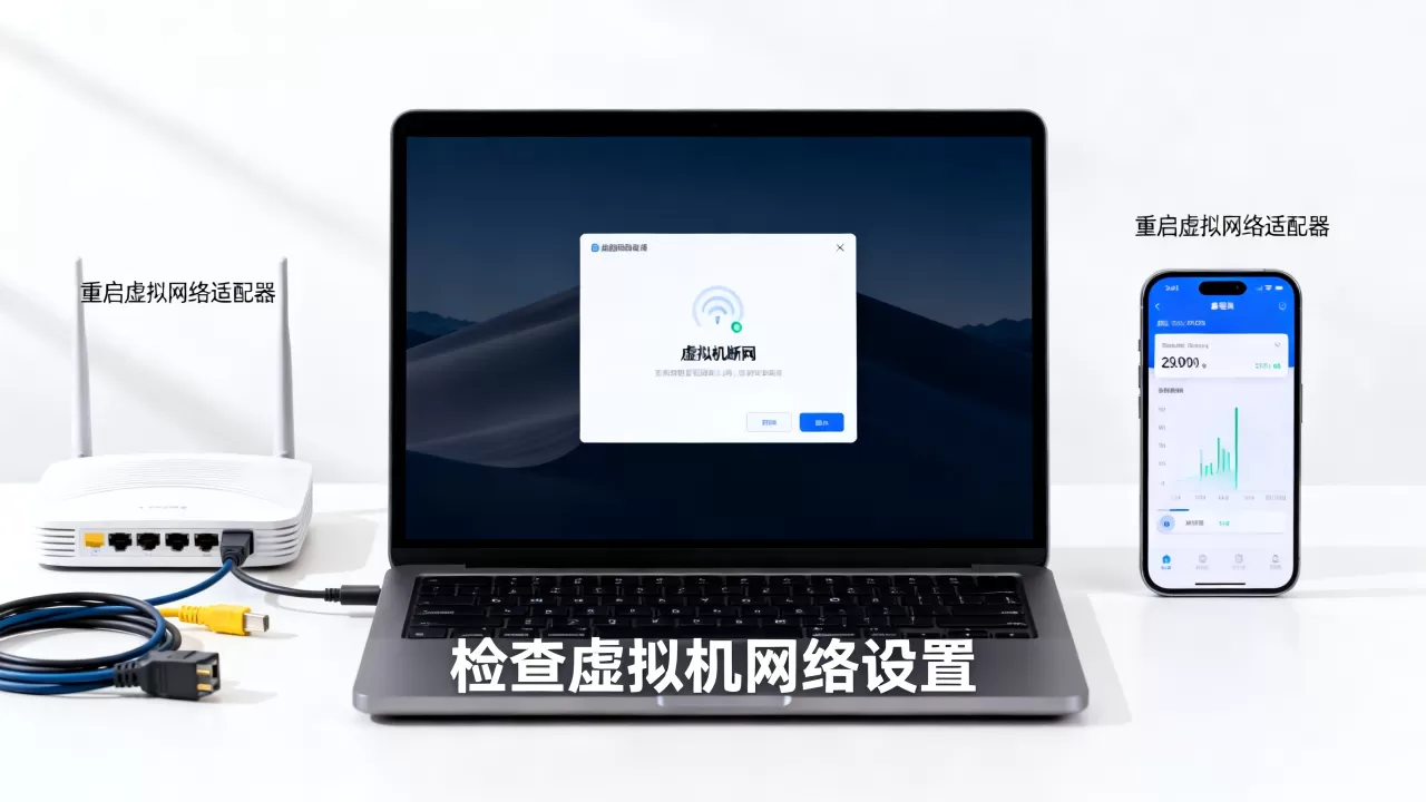 虚拟机无法上网如何解决,虚拟机断网修复方法 虚拟机无法上网如何解决,虚拟机断网修复方法