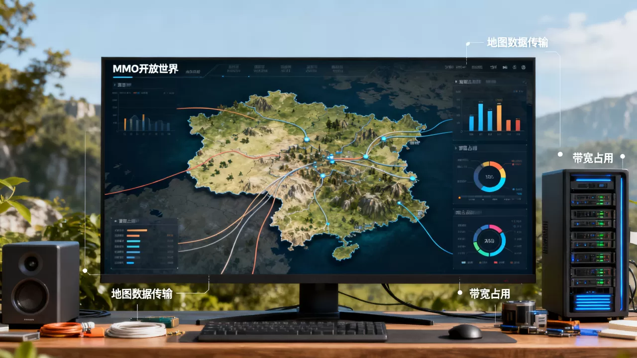 MMO开放世界地图加载给带宽带来哪些压力 MMO开放世界地图加载给带宽带来哪些压力
