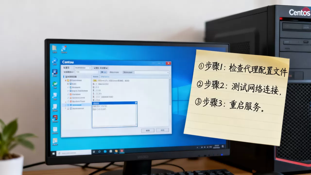 CentOS虚拟机代理配置失败怎么办?详细步骤教程 CentOS虚拟机代理配置失败怎么办?详细步骤教程