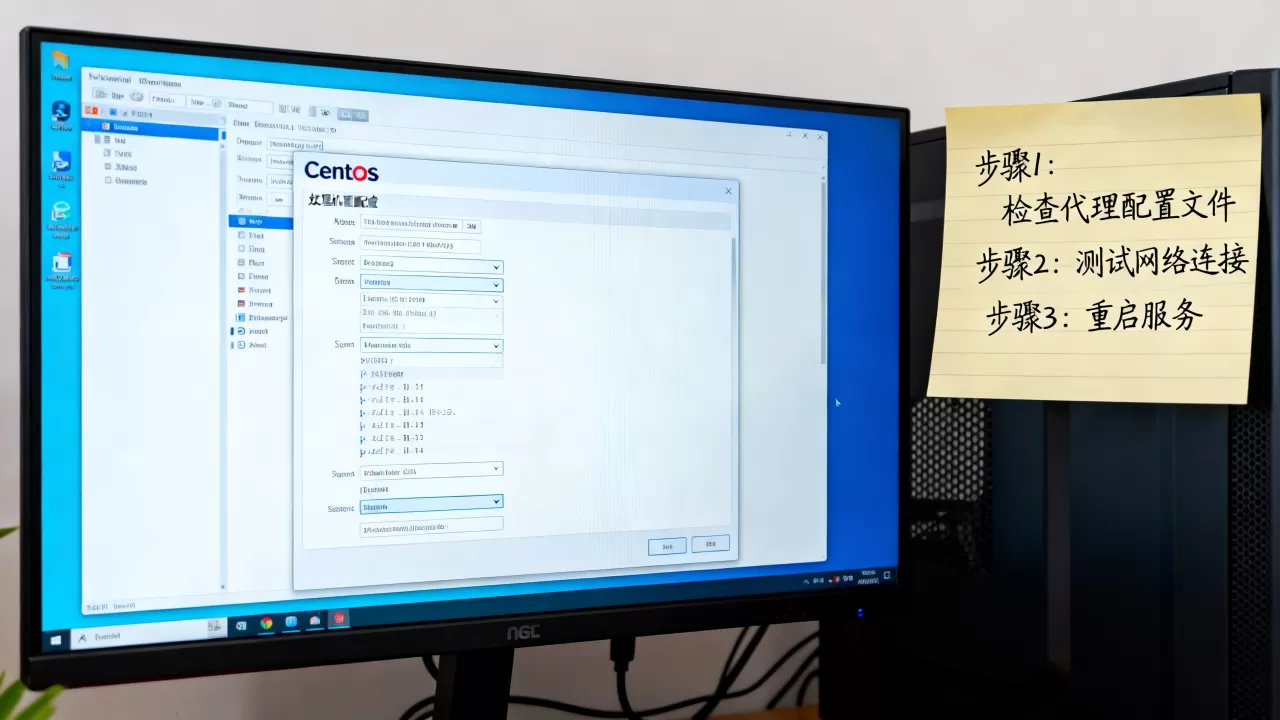 CentOS虚拟机代理配置失败怎么办?详细步骤教程 CentOS虚拟机代理配置失败怎么办?详细步骤教程