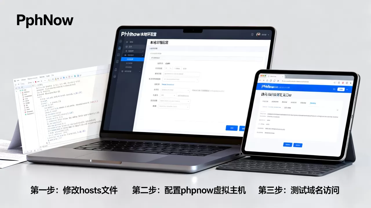 如何为phpnow本地环境配置域名访问?,有哪些步骤? 如何为phpnow本地环境配置域名访问?,有哪些步骤?