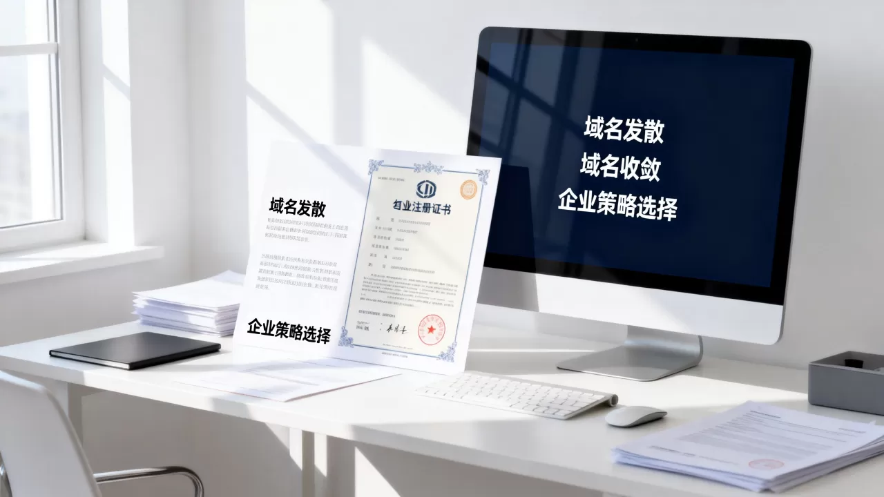 域名发散与收敛,企业该如何选择最优策略? 域名发散与收敛,企业该如何选择最优策略?