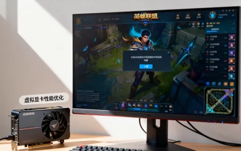 虚拟机挂机LOL卡顿怎么办，如何提升虚拟显卡性能？