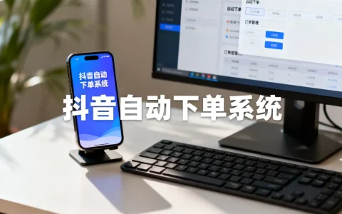 最新推荐：抖音自动下单系统