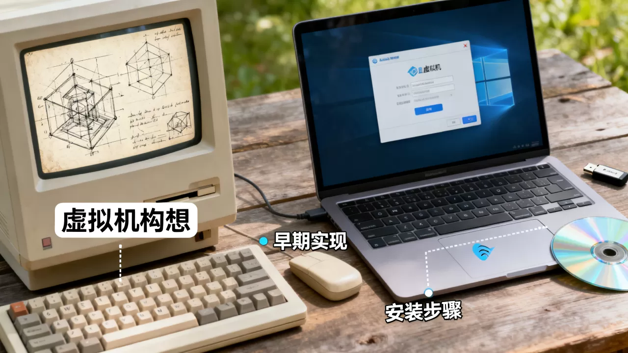 虚拟机最早在计算机领域如何构想和实现?,虚拟机怎么安装 虚拟机最早在计算机领域如何构想和实现?,虚拟机怎么安装