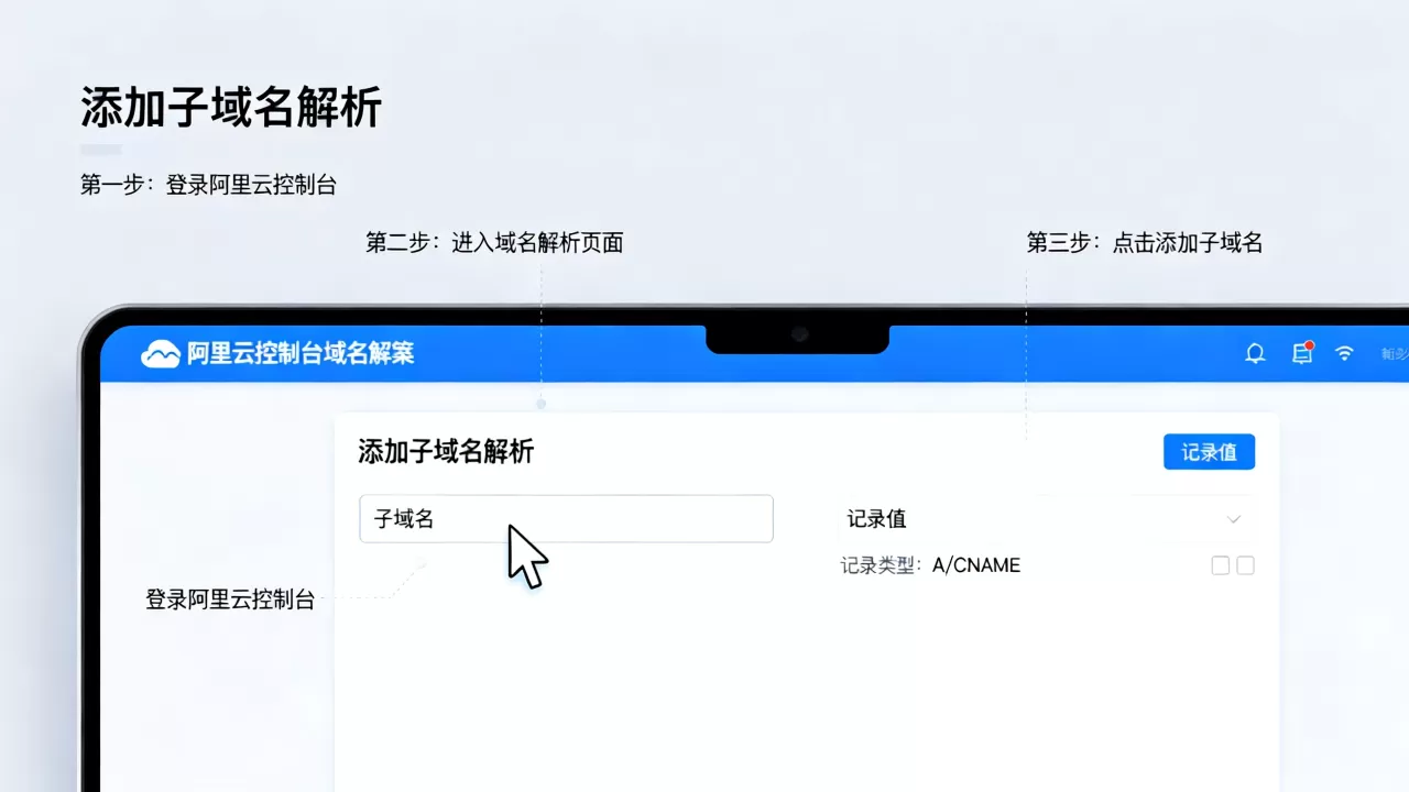 阿里域名怎么添加子域名解析?子域名解析步骤有哪些 阿里域名怎么添加子域名解析?子域名解析步骤有哪些