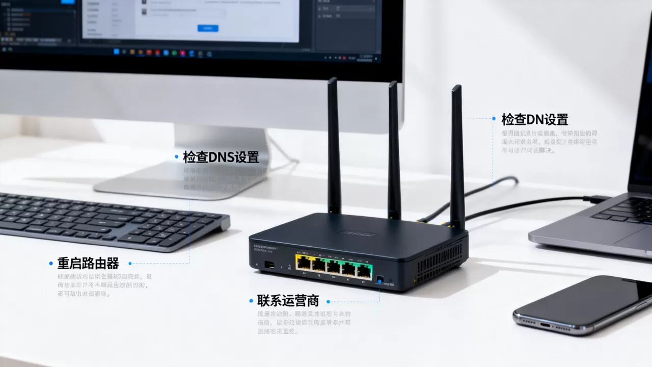 网站域名无法解析怎么办?常见原因及解决方法有哪些? 网站域名无法解析怎么办?常见原因及解决方法有哪些?