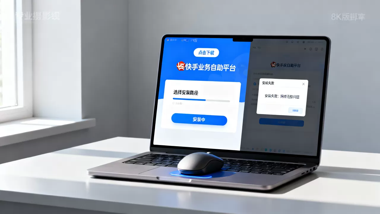 快手业务自助平台Pc版如何下载安装,安装失败怎么办? 快手业务自助平台Pc版如何下载安装,安装失败怎么办?