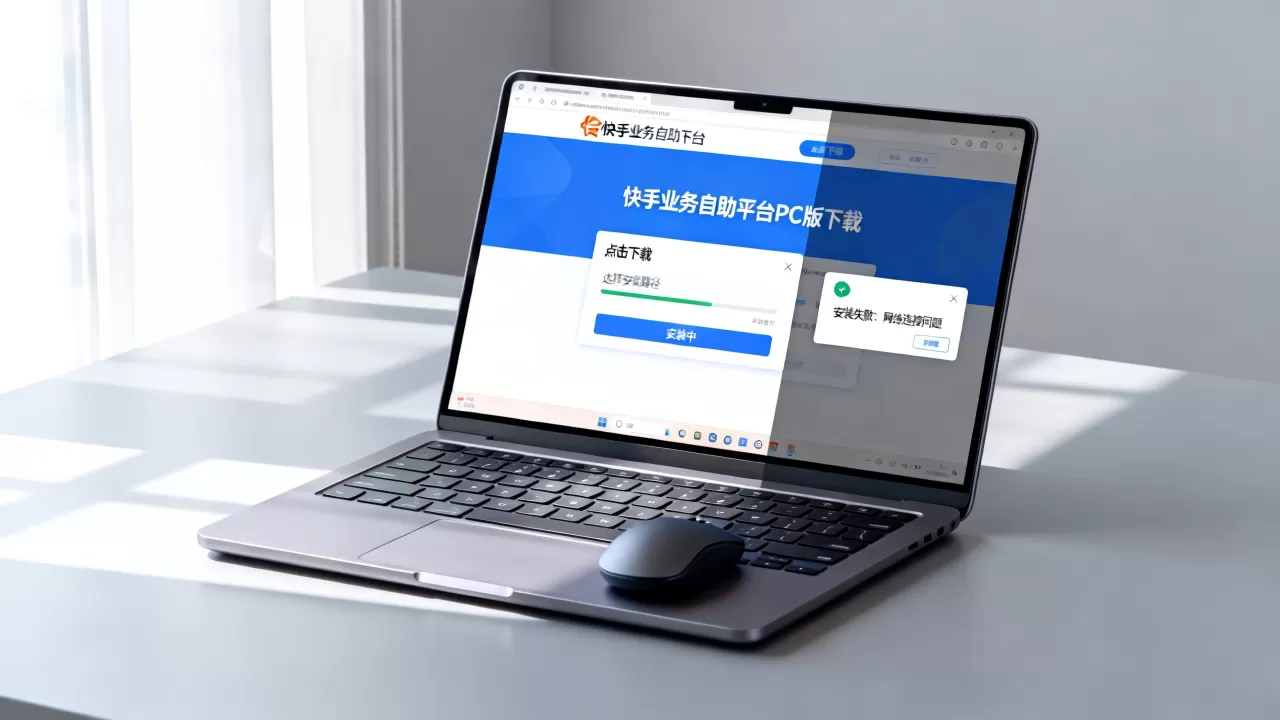 快手业务自助平台Pc版如何下载安装,安装失败怎么办? 快手业务自助平台Pc版如何下载安装,安装失败怎么办?