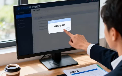 主机安全真的能发现员工误装的可疑后台程序吗，怎么处理