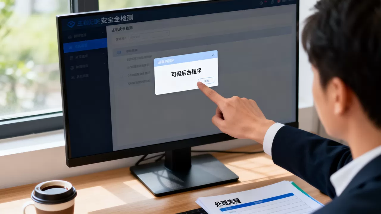 主机安全真的能发现员工误装的可疑后台程序吗,怎么处理 主机安全真的能发现员工误装的可疑后台程序吗,怎么处理