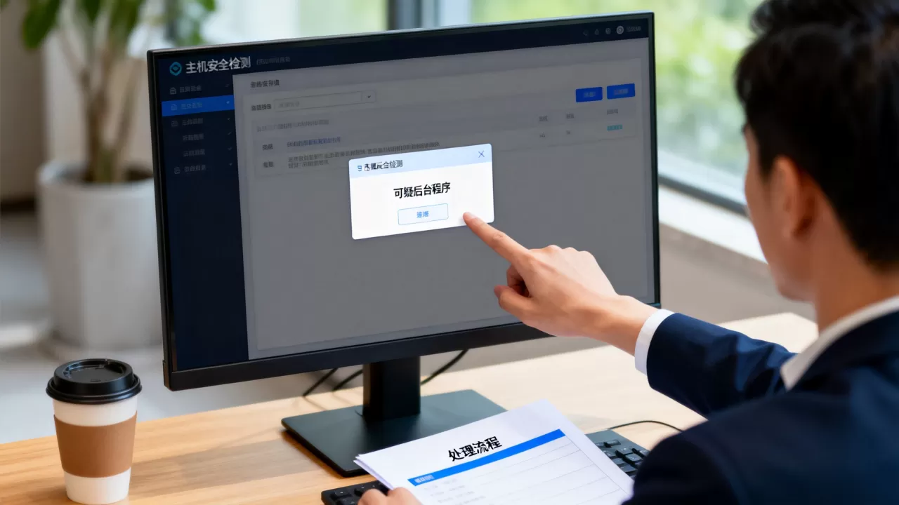 主机安全真的能发现员工误装的可疑后台程序吗,怎么处理 主机安全真的能发现员工误装的可疑后台程序吗,怎么处理