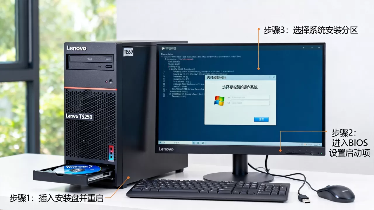 联想ts250服务器怎么装win7系统,安装步骤是什么? 联想ts250服务器怎么装win7系统,安装步骤是什么?