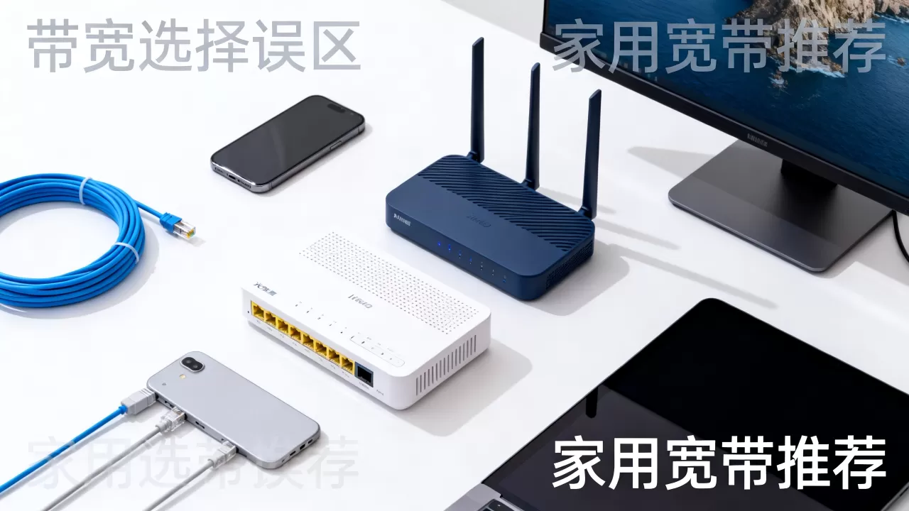 带宽选择新手易踩哪些坑,家用宽带怎么选? 带宽选择新手易踩哪些坑,家用宽带怎么选?