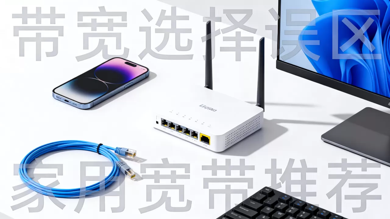 带宽选择新手易踩哪些坑,家用宽带怎么选? 带宽选择新手易踩哪些坑,家用宽带怎么选?