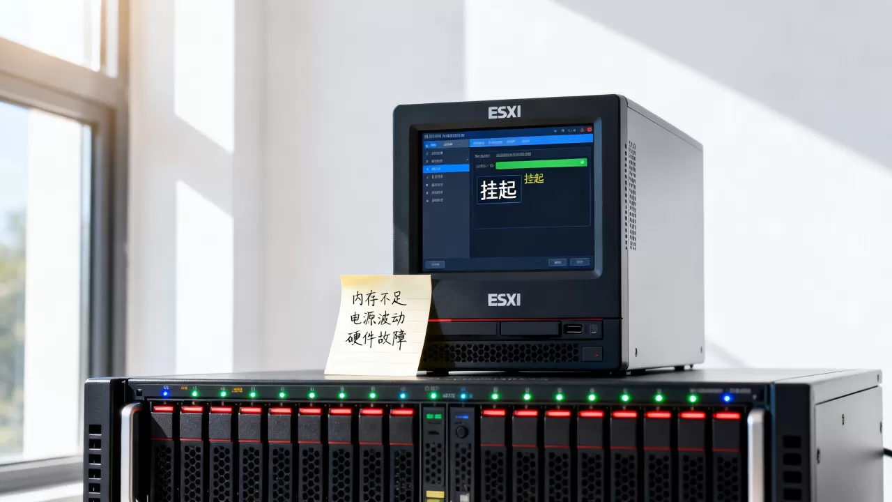 esxi虚拟机为何突然挂起,有哪些原因和解决方法? esxi虚拟机为何突然挂起,有哪些原因和解决方法?