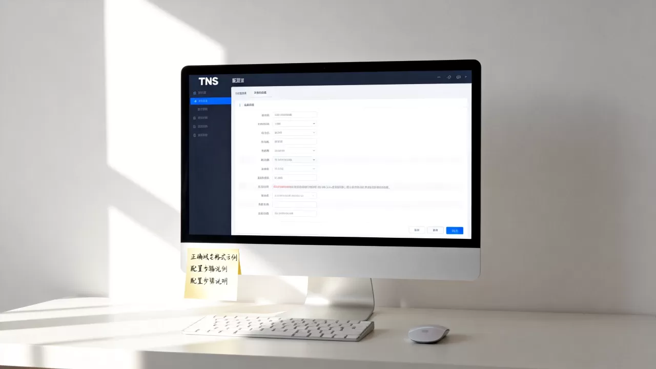 TNS配置时域名填什么才对,怎么正确设置? TNS配置时域名填什么才对,怎么正确设置?