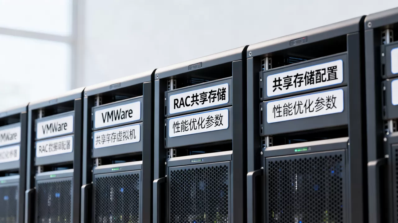 VMware虚拟机部署RAC共享存储怎么配最稳?,RAC数据库性能优化 VMware虚拟机部署RAC共享存储怎么配最稳?,RAC数据库性能优化